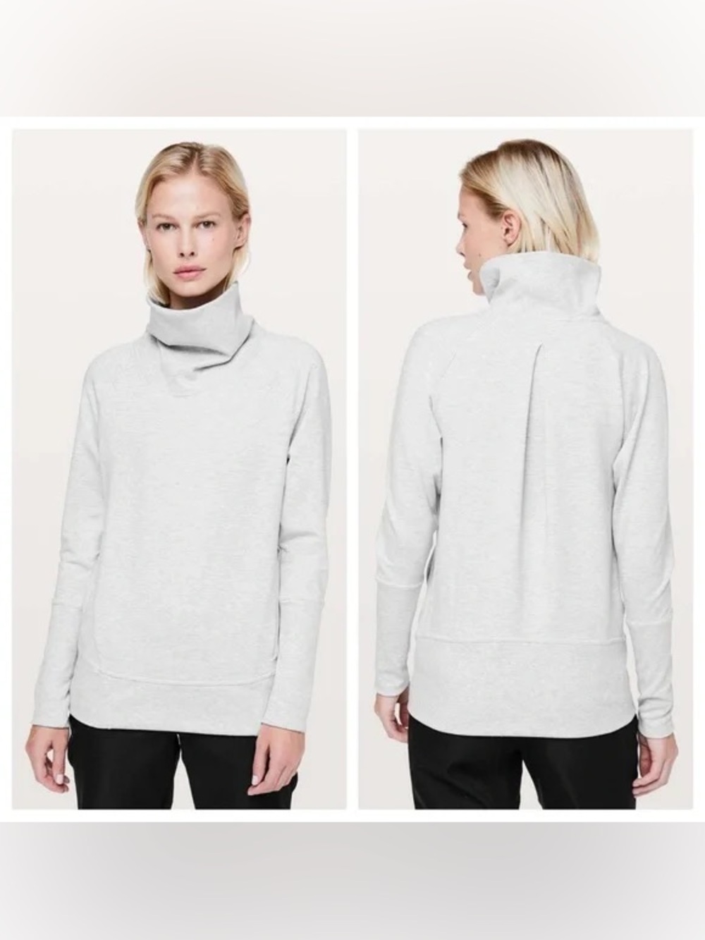 Lululemon High Lines Pullover
Heathered Gray